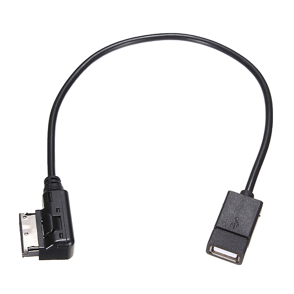 Audio Adapter Cable USB Female AUX Media Interface for Benz Mercedes